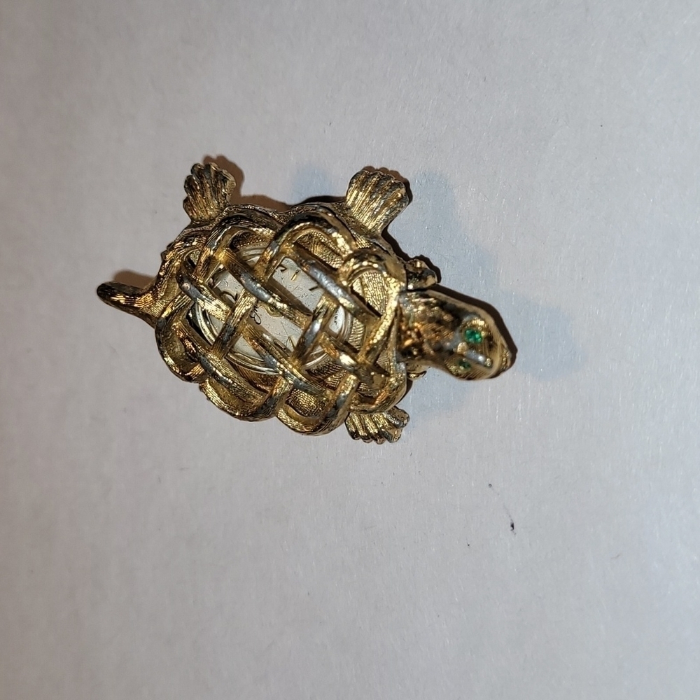 Endurance Swiss Turtle 🐢 Watch Brooch